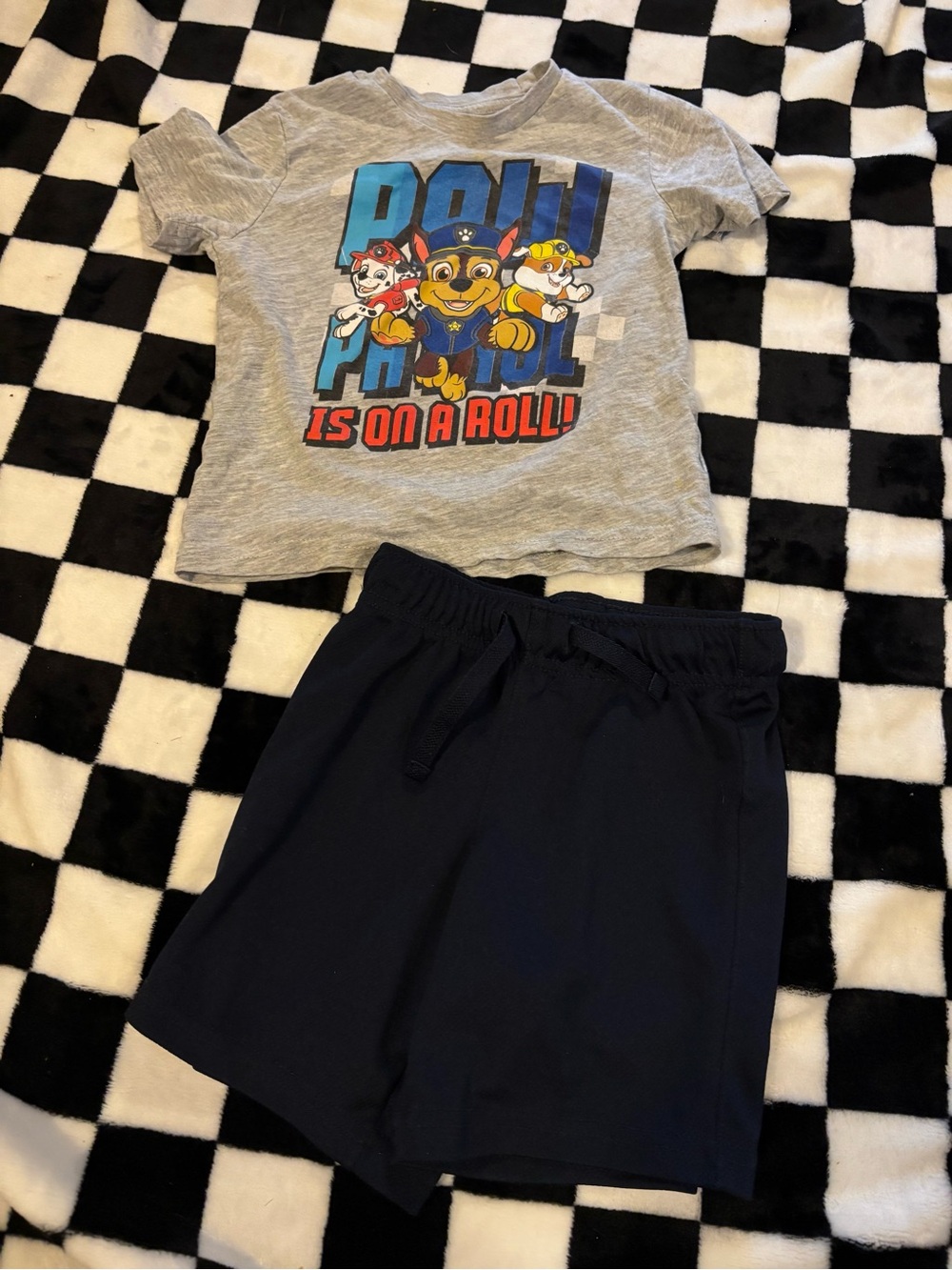 3T paw patrol summer outfit